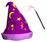 roze magische glitterhoed